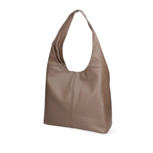 Borsa a sacca  da donna In Vera pelle Made in Italy 39x55x13 cm