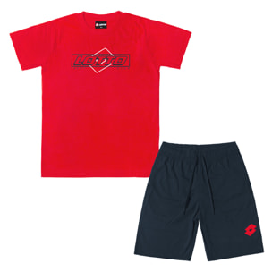 Completo Corto Bambino Ragazzo LOTTO Cotone