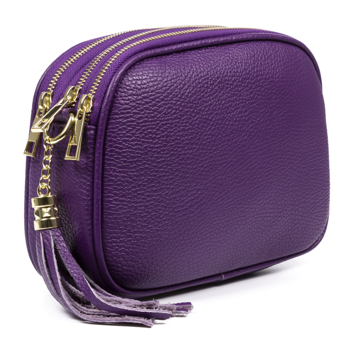 Aliminusa bolso bandolera Mujer. Piel auténtica Dollaro.