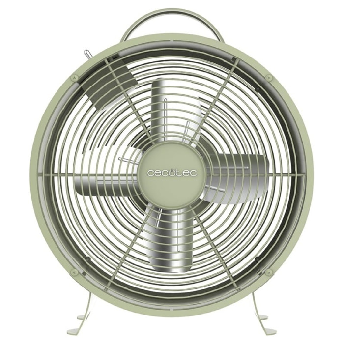 Cecotec Ventilador de sobremesa EnergySilence 400 RetroDesk Green Cecotec