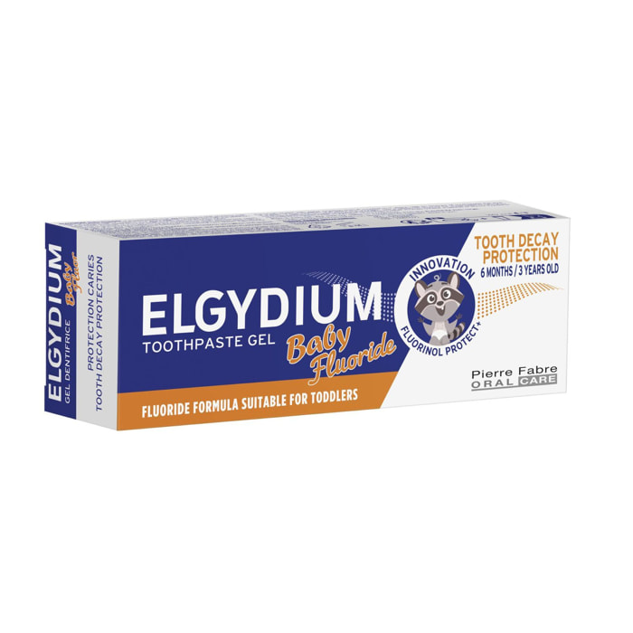 Elgydium Baby Fluor - Dentifrice Bébé Dès 6 Mois 30 ml