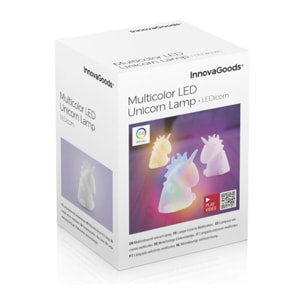 Lampada Unicorno Multicolor LEDicorn InnovaGoods