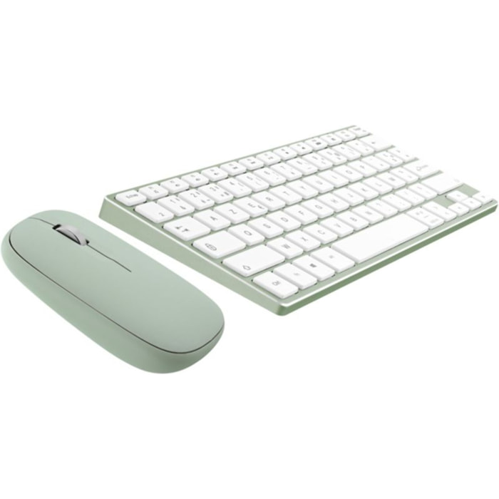 Clavier + Souris TNB rechargeable en aluminium et souris