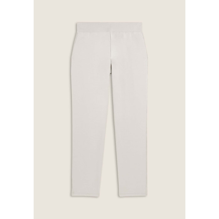 Pantaloni sportivi da donna con inserto in velluto