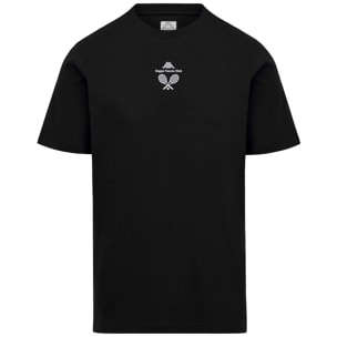 Kappa - T-Shirts & Top Uomo Nero - Logo Incono