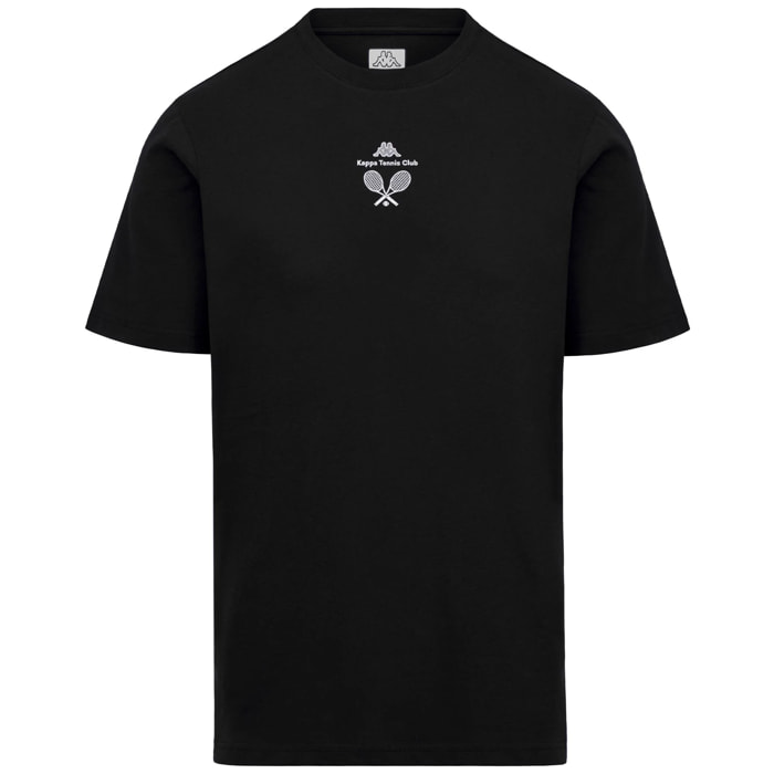 Kappa - T-Shirts & Top Uomo Nero - Logo Incono