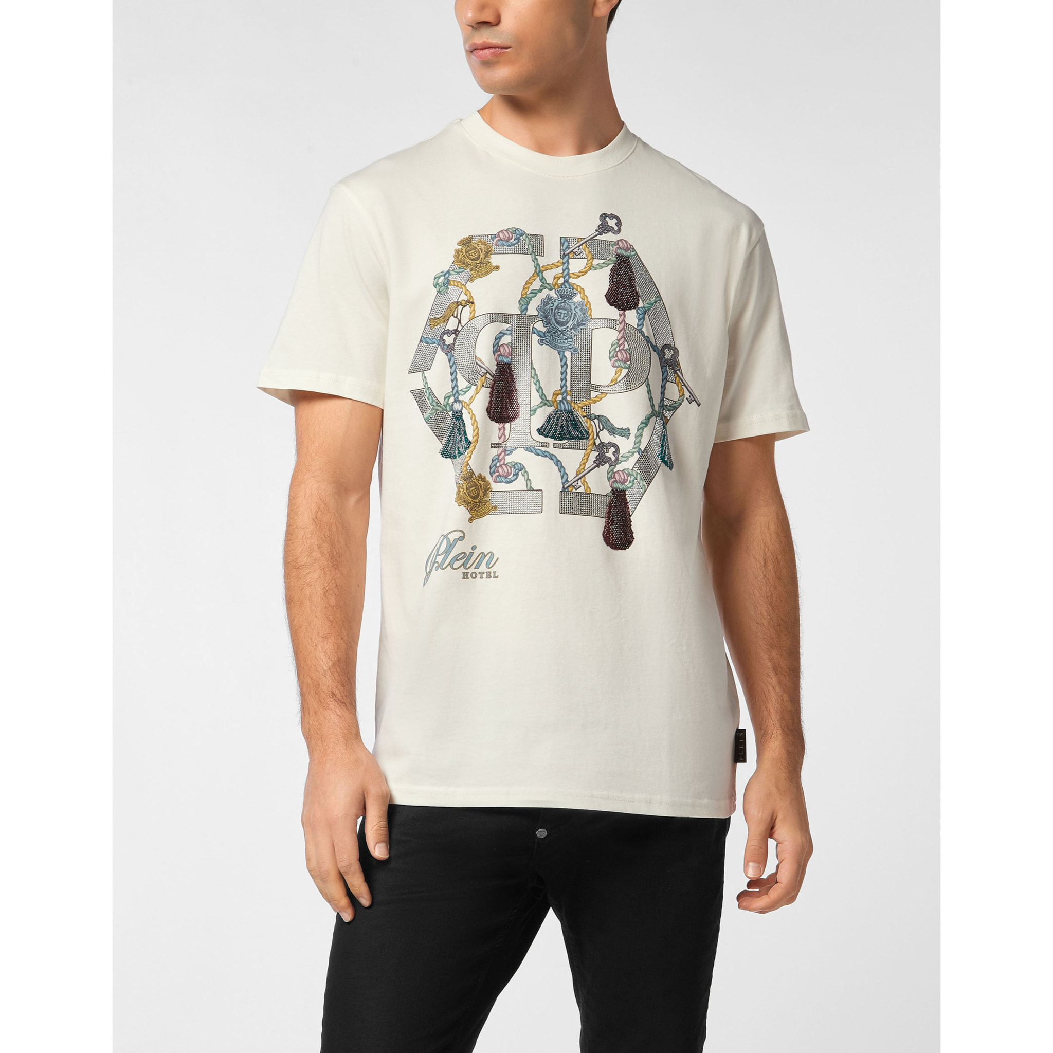 PHILIPP PLEIN Camiseta Cuello Redondo Ss