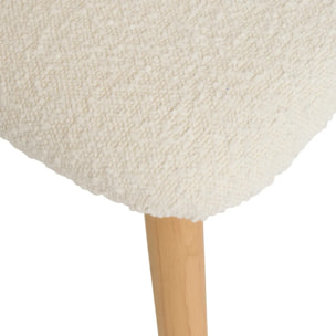 Lot de 2 chaises "Sari" blanc