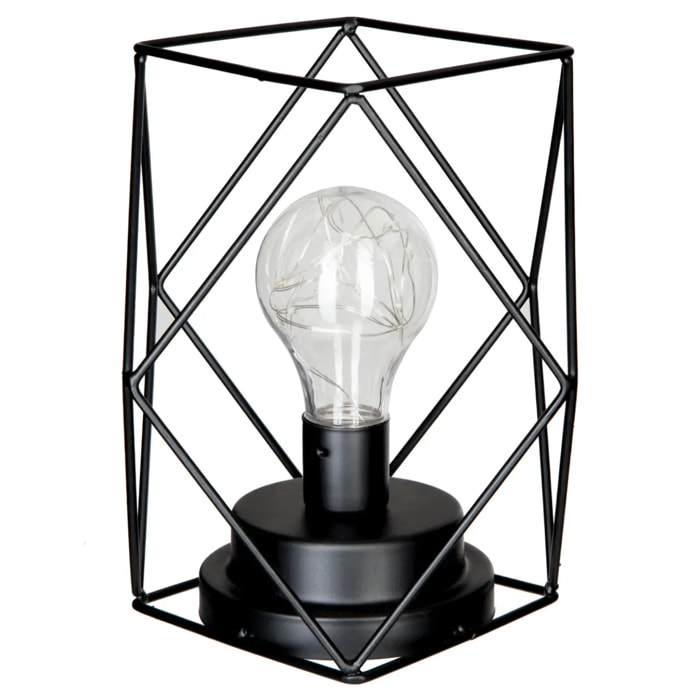 Lampe fil micro LED en métal H18