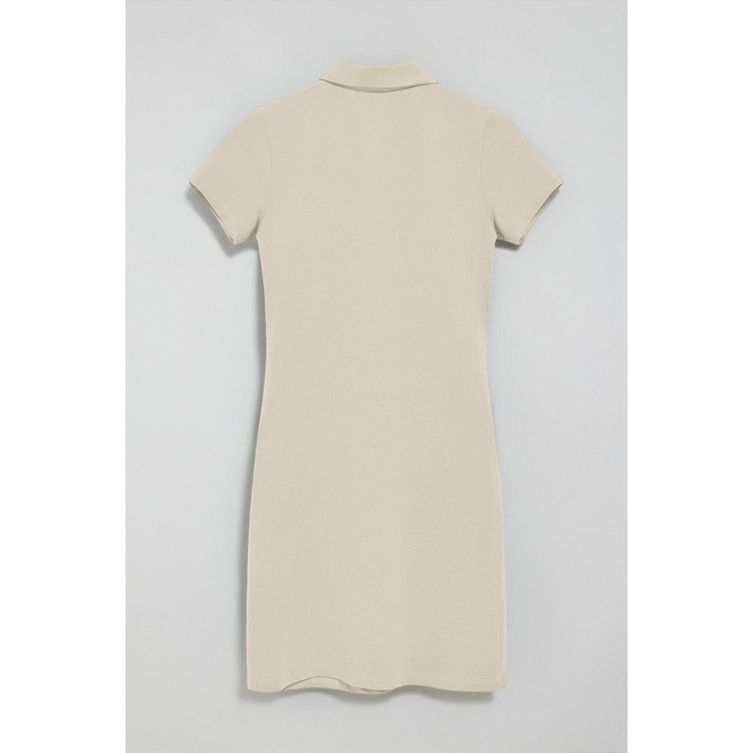 Vestido polero color crudo con logo Rigby Go