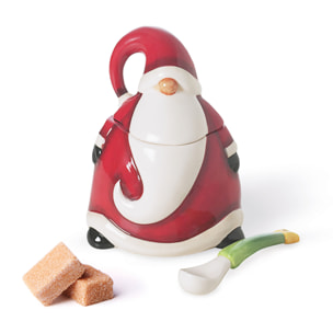 Zuccheriera Excelsa - Xmas, Ceramica Rossa