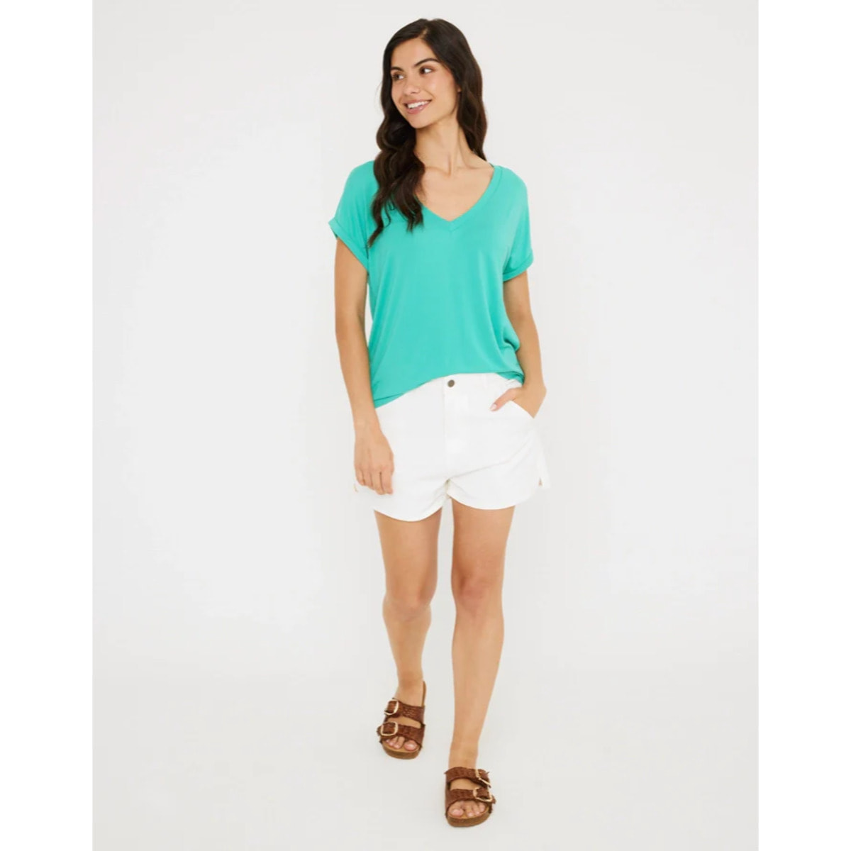 Camiseta Manga Corta Verde - Amiyin