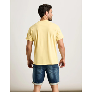 Camiseta Manga Corta Amarillo - Astre