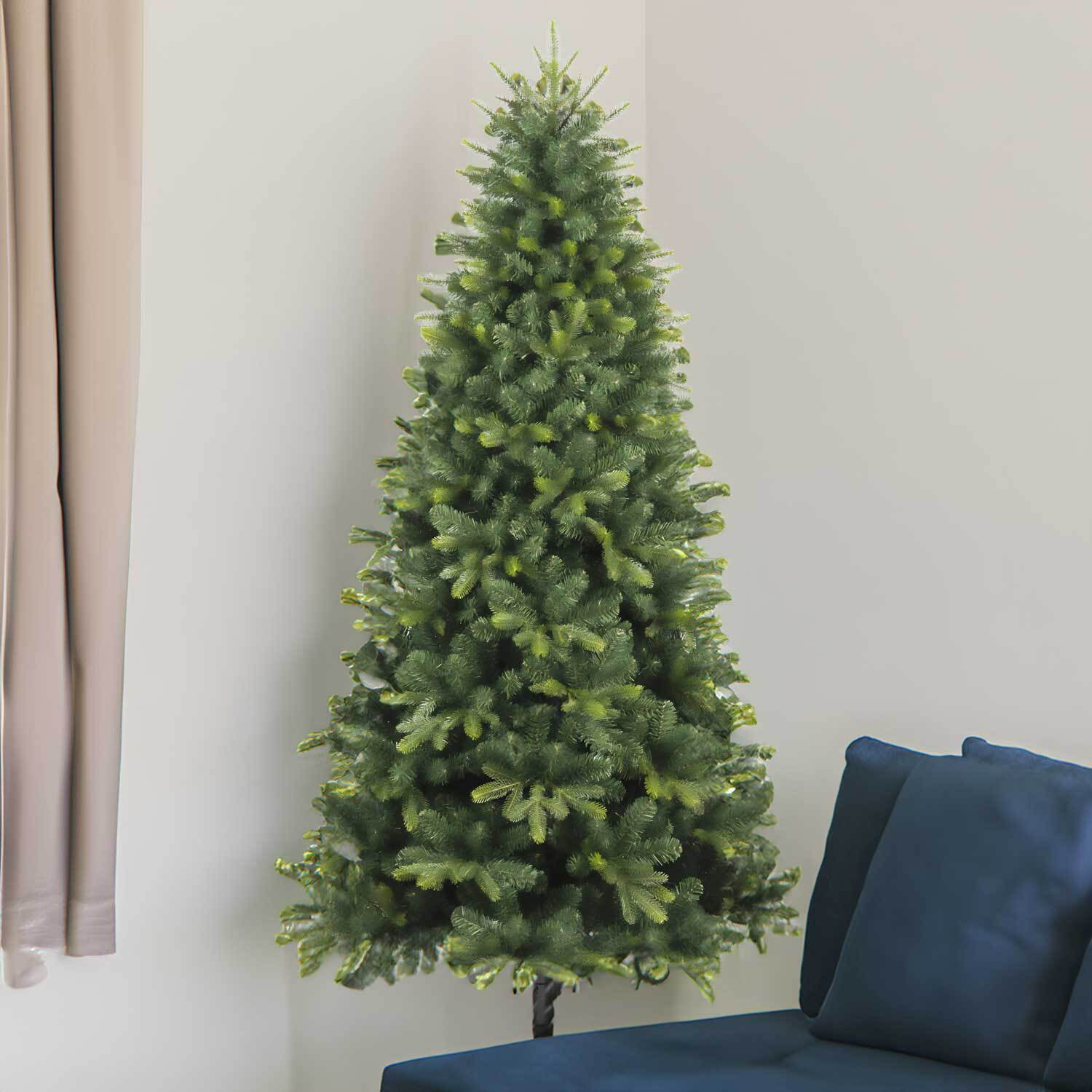 Savana - Albero di Natale effetto realistico in PE e PVC ø147x270H, 2066 rami