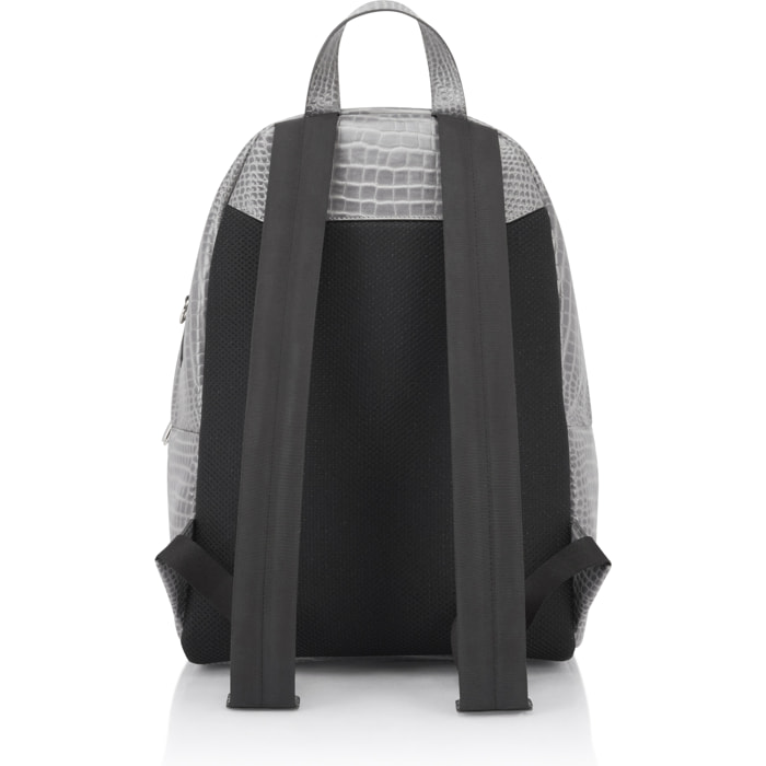 PLEIN SPORT Leather Backpack Cocco