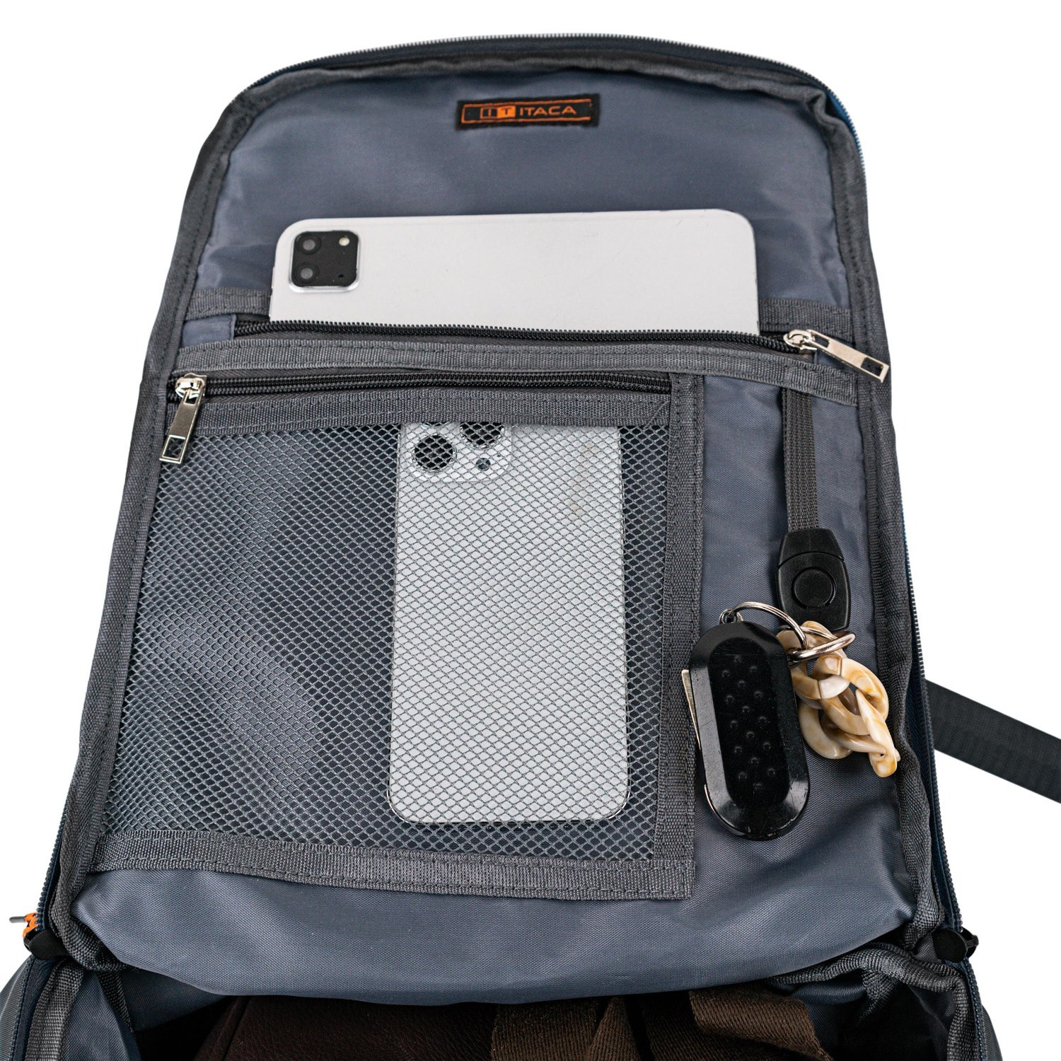 Mochila Viaje Cabina Itaca Rennes Gris Oscuro