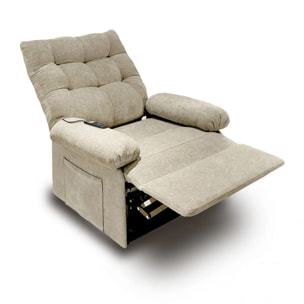 Sillón Relax Cosmo Lift Beige Arena