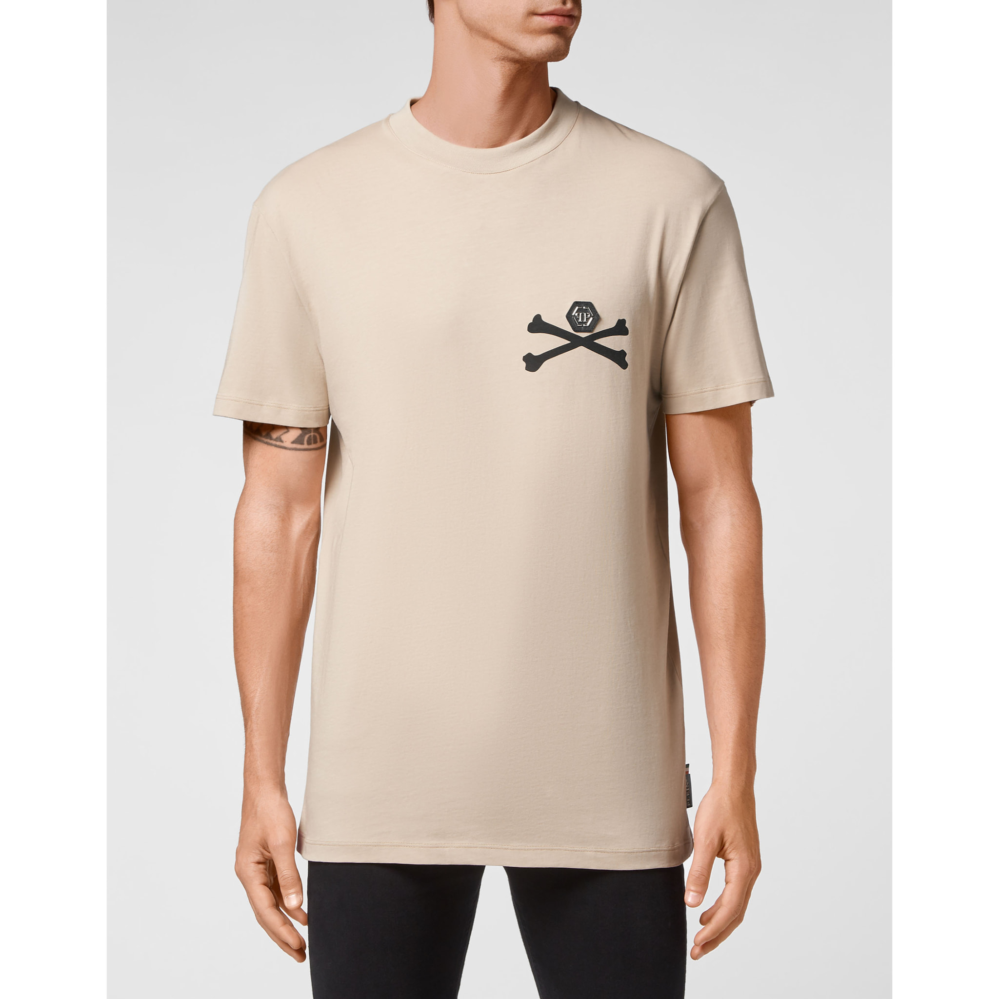 PHILIPP PLEIN Camiseta Cuello Redondo SKELETON