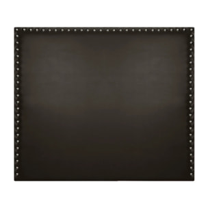 Cabecero Lirio Polipiel Chocolate 220