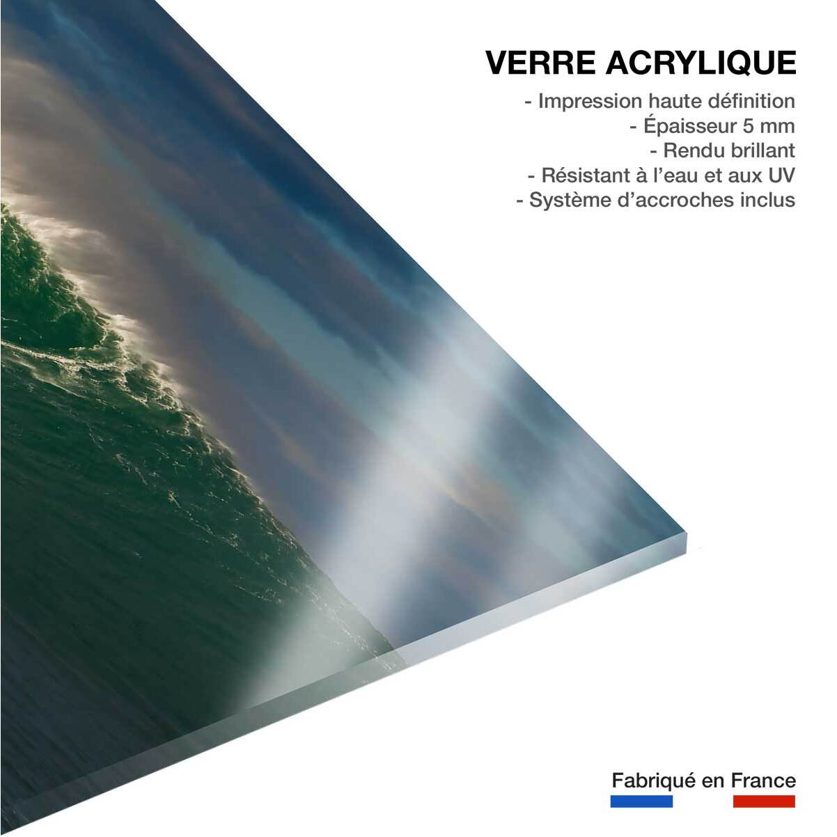 Tableau surf à belharra Tableau plexiglas