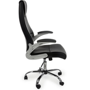 POLTRONA UFFICIO CAMBERRA NERO