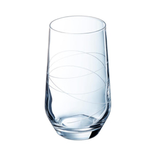 6 Vasos 40 cl Abstraction - Cristal d'Arques