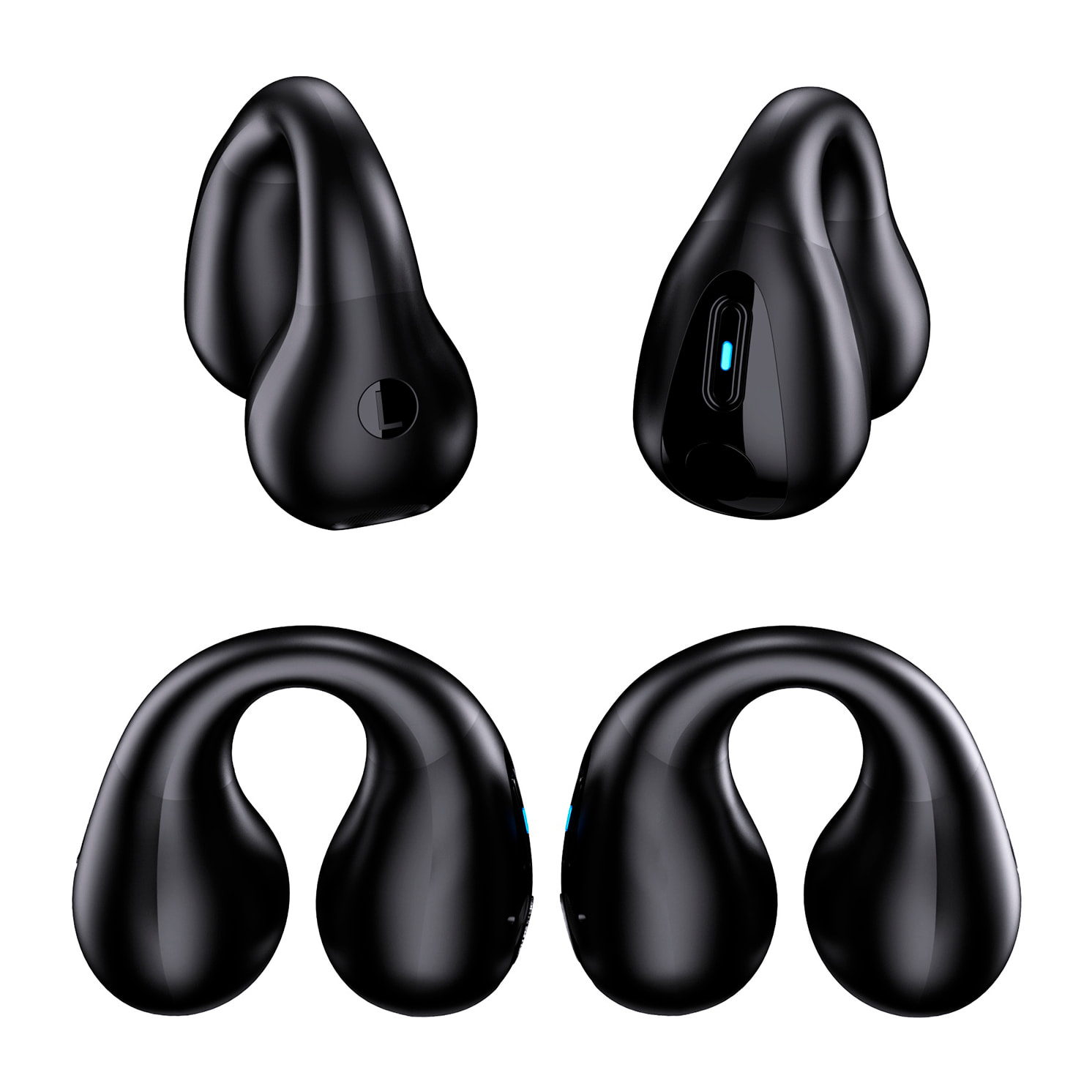 Auriculares Q80 con Bluetooth 5.3.