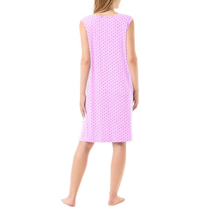 Camisón corto rosa