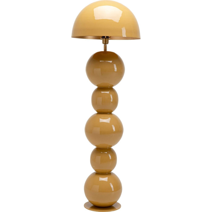 Lampadaire Candy moutarde 135cm Kare Design