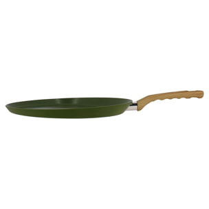 Galetière en revêtement céramique 32cm vert - tous feux OLIVE