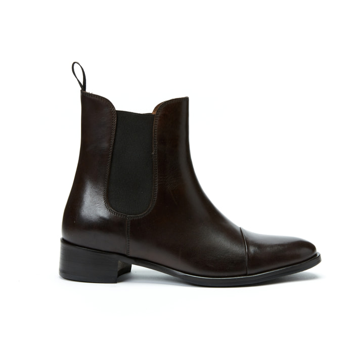 Chelsea boot British Passport testa di moro