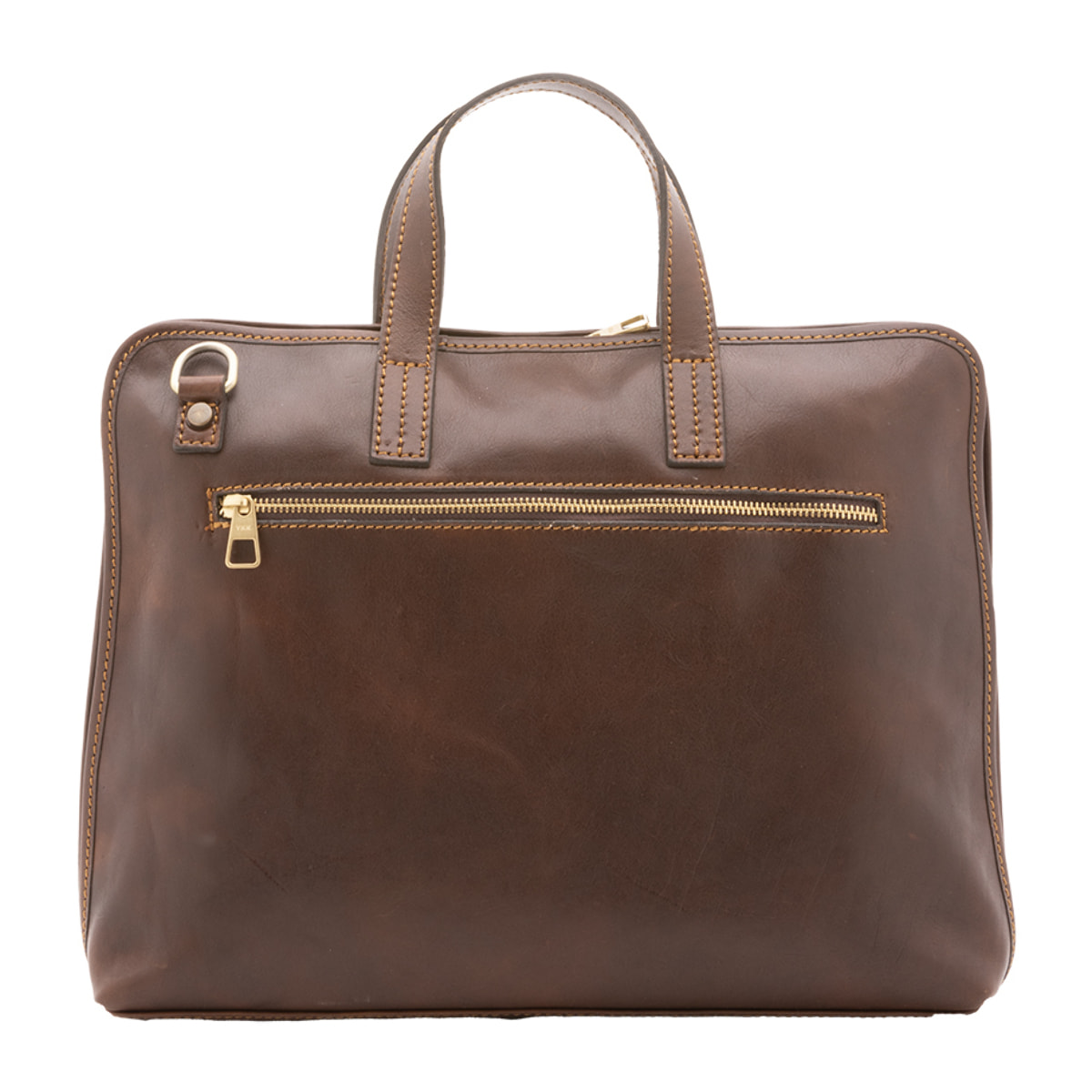 Borsa a mano  unisex In Vera pelle Made in Italy 40x30x5 cm