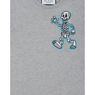 PHILIPP PLEIN T-Shirt Round Neck Ss SKULL