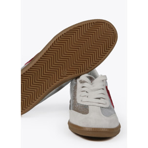 Sneakers metallizzate e LC glitter