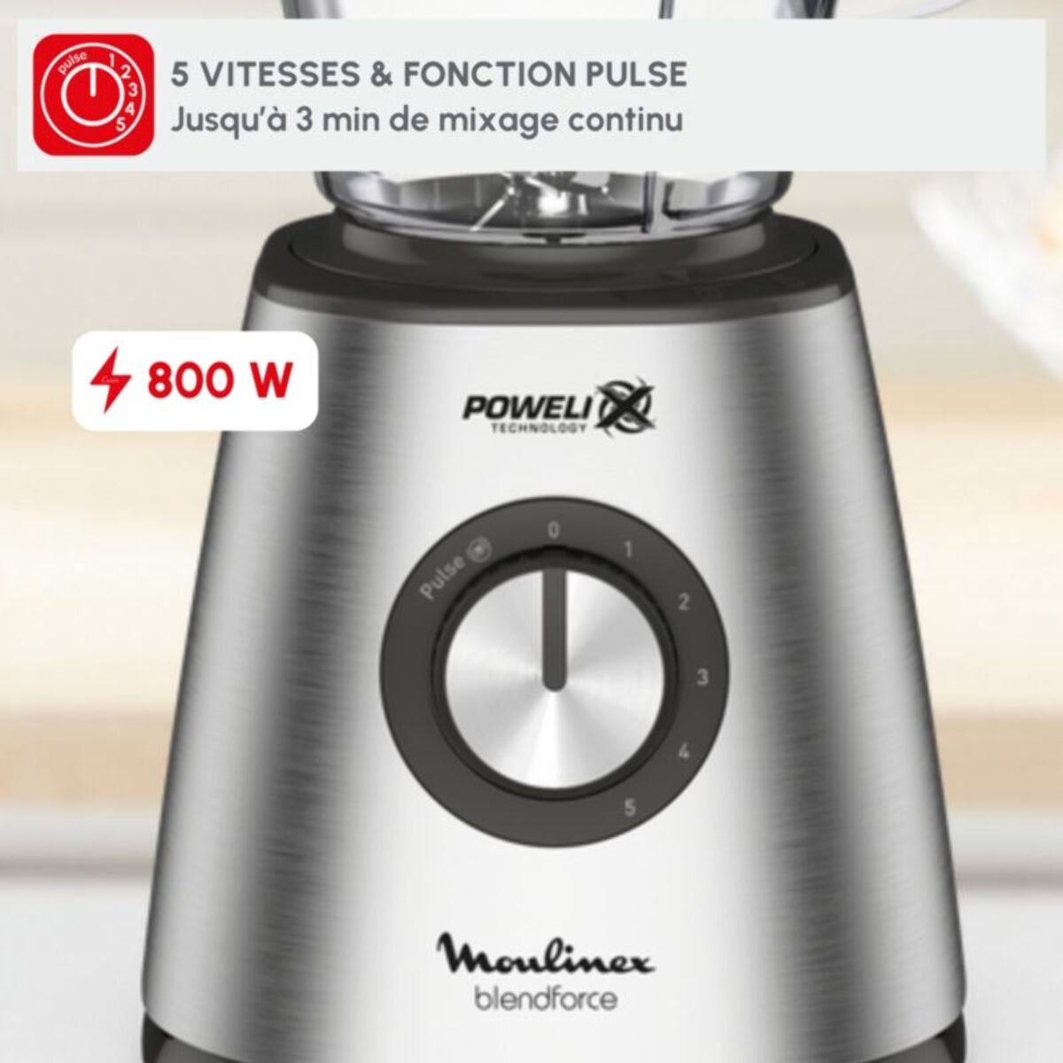 Blender MOULINEX blendforce 2 LM439D10