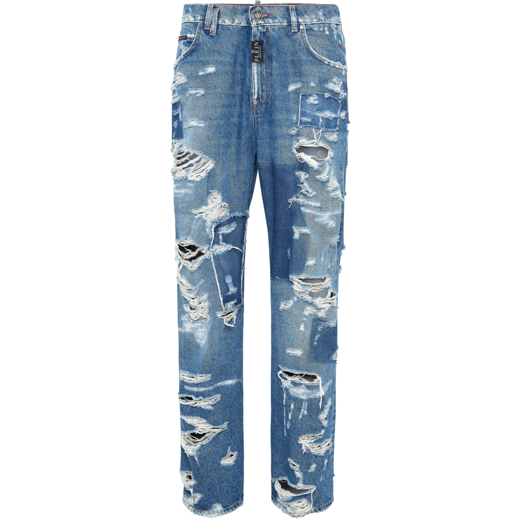 PHILIPP PLEIN Pantalones cortos vaqueros