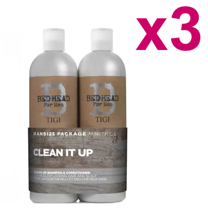 TIGI Kit Bed Head Clean Up Tween Duo 3 Unidad