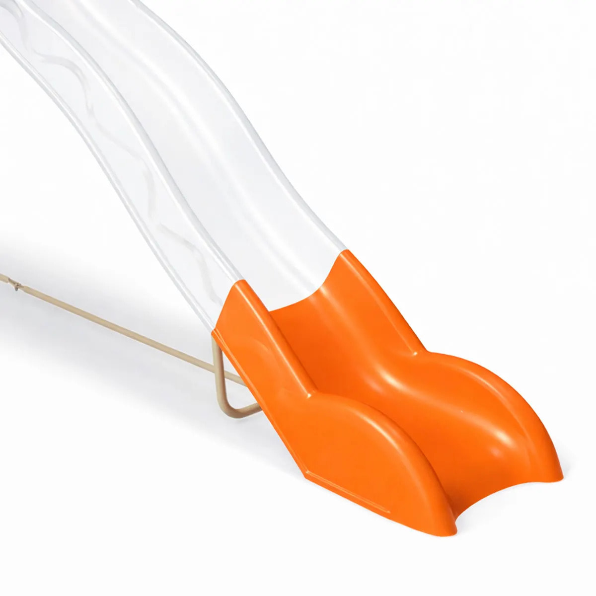 Partie inférieure de glissière toboggan 2,63 m - Sabot orange