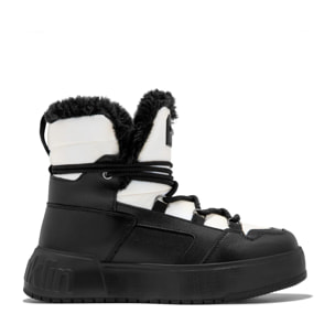 Botas Mujer Forro Interior Pelo Court Bomb V2 Blanco D.Franklin