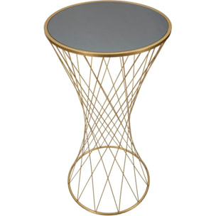 TAVOLINETTO TOWER CHARME 1921 DORATO