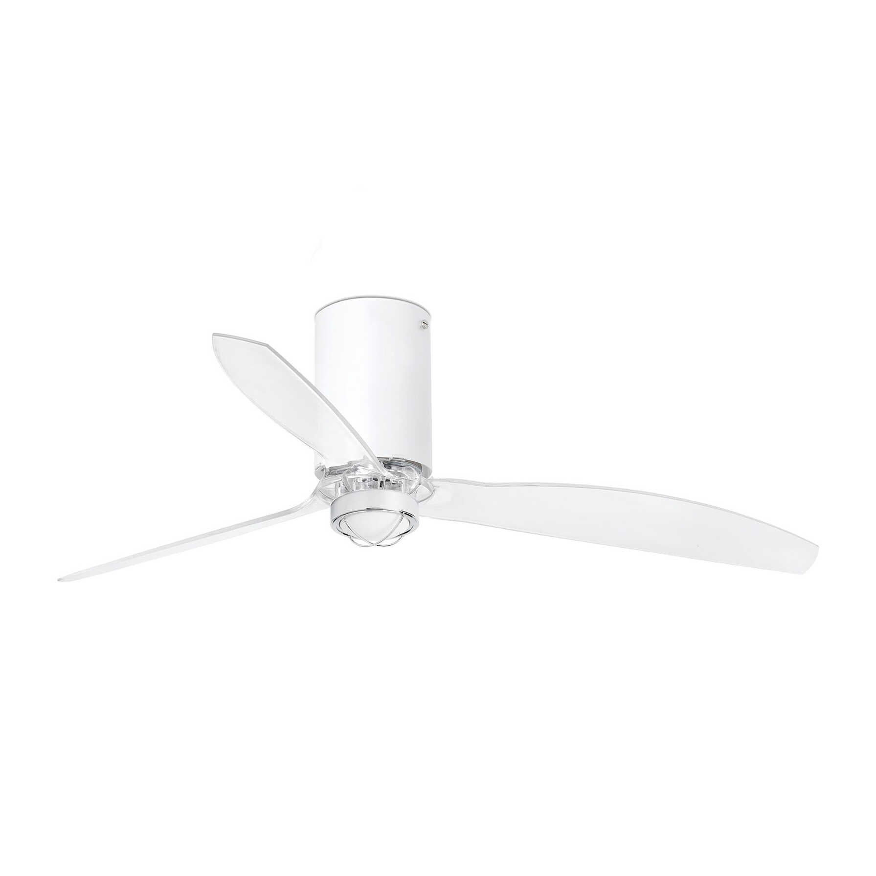 MINI TUBE FAN M LED Ventilatore bianco opaco/trasparente DC