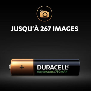 Pile rechargeable DURACELL AA/LR6 ULTRA POWER 2500 mAh, x4