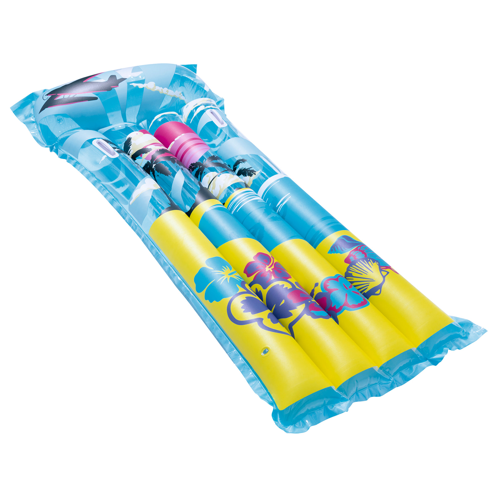 (Contenido: una colchoneta inflable, parche de reparación). Diseño aleatorio.