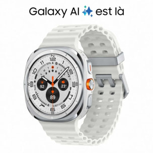 Montre connectée SAMSUNG Galaxy Watch Ultra Blanc Titane