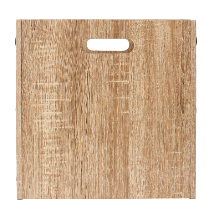 CUBE DE RANGEMENT 30X30CM BOIS