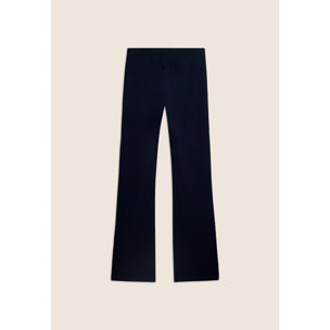 Leggings Aderenti con Fondo a Zampa e Vita Regular