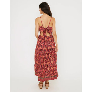 Vestido Largo Tirantes - Godzilla