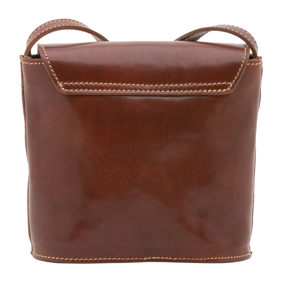 Borsa a tracolla uomo in vera pelle - Modello Castillon - 100% pelle - 16.0 x 17.5 x 7.0 cm