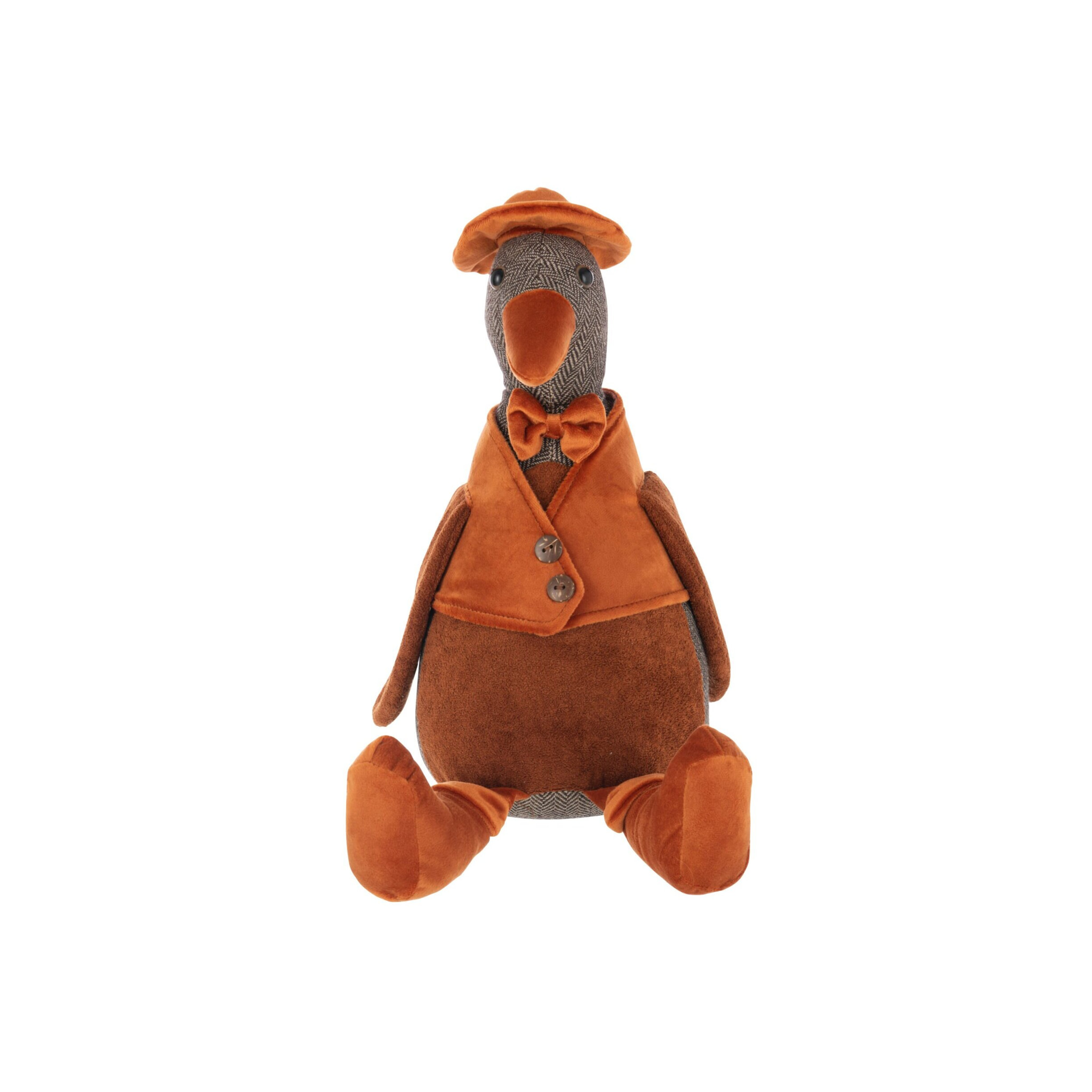 J-Line cale-porte Canard - polyester - rouille