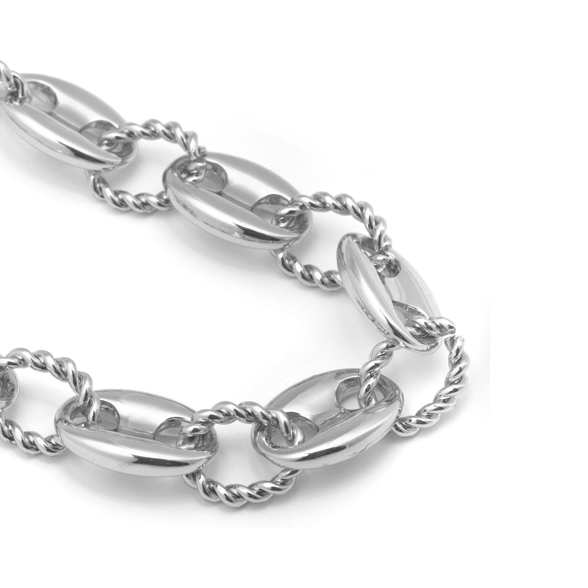 Collar Laroth acabado plata